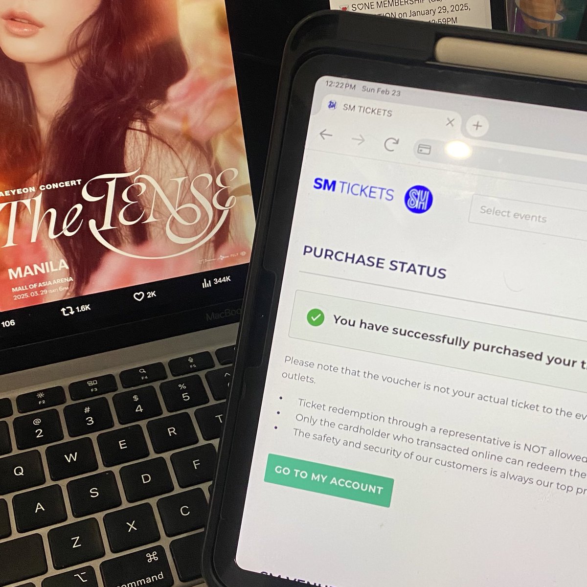 sumakses !! 

#TAEYEON_TheTENSE_in_MANILA