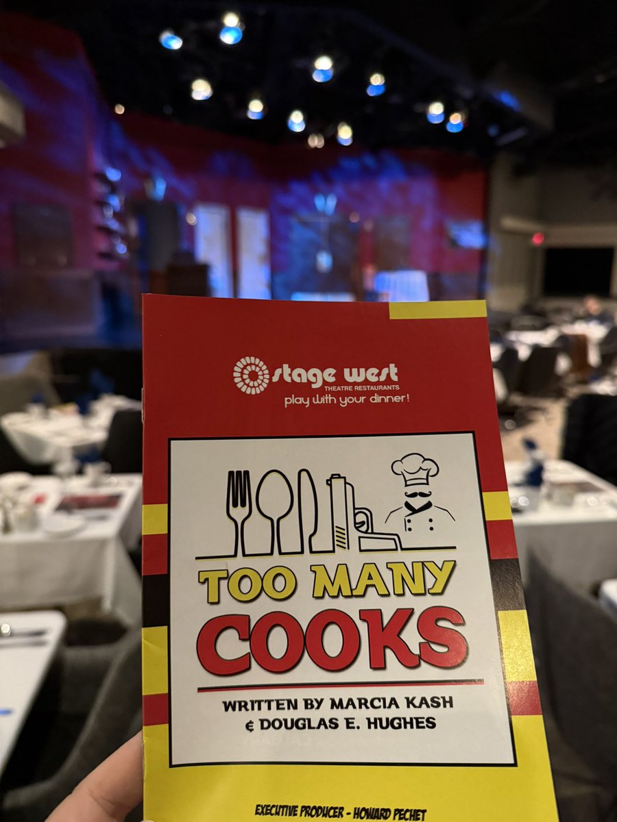 Hilarious show!! Great cast! <a href="/StageWestCgy/">Stage West Calgary</a>