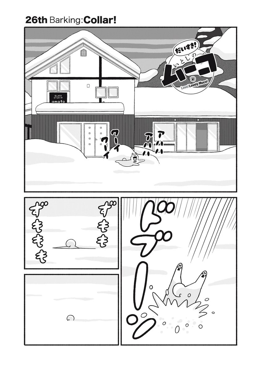講談社コミックデイズ連載「だいすき!いとしのムーコ」26話無料公開されました。ムーコゆきだいすき!の回ですがいま大雪降られてる地域のみなさまはどうぞご自愛下さい。ポイントで読める27話もあわせてよろしくです。巻末のイイねボタンも押して頂けると嬉しいです!
https://t.co/jNSMEaUIGA 