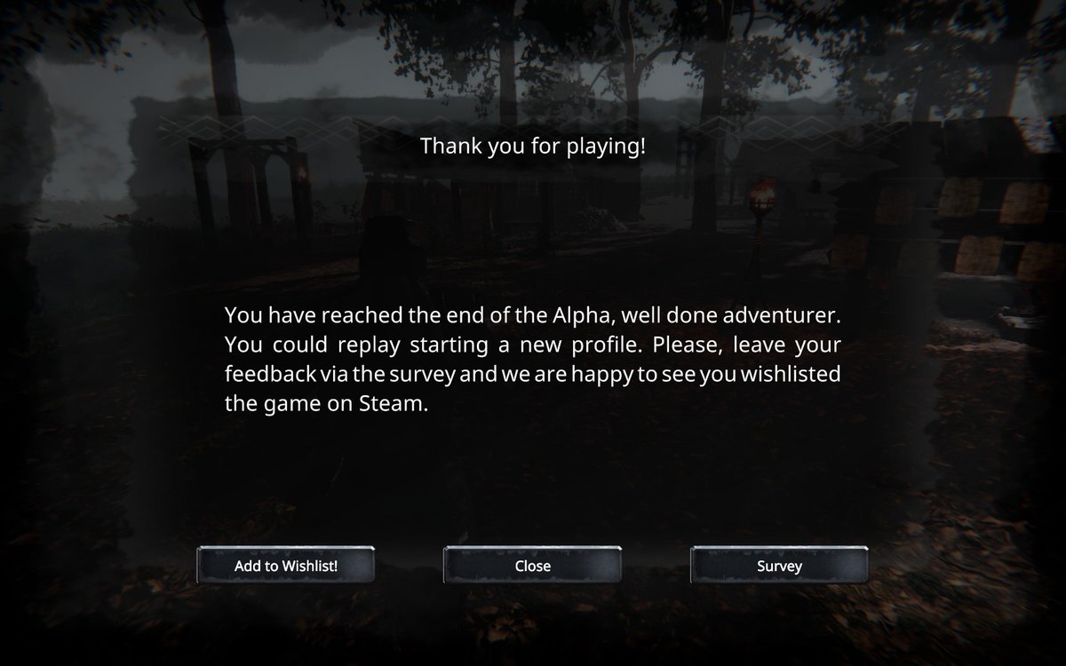 ThoraldGM's tweet image. Finished the #NestedLands alpha. Needs to cook but has potential. Survey asked what I want to see most in any survival game. My answer: Villagers with interesting routines, quests, &amp;amp; backstories who aren&apos;t treated like crafting station furniture. 🍻