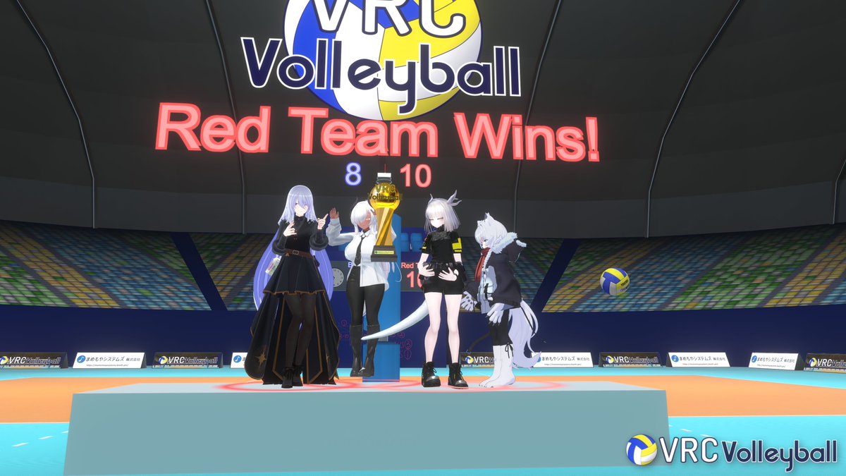 バレーめっちゃ楽しかった！！！
緊張した～！ｗ
一緒のチームのせみさん、かずさん、とにさん、景品提供してくれたみんな、個人賞を考えてくれたパンチミ、つかさくん、店長さん、そして何より主催してくれたとにさん、本当にありがと～～～～～！！！！！！！！
めちゃめちゃ楽しかった～～～！！！