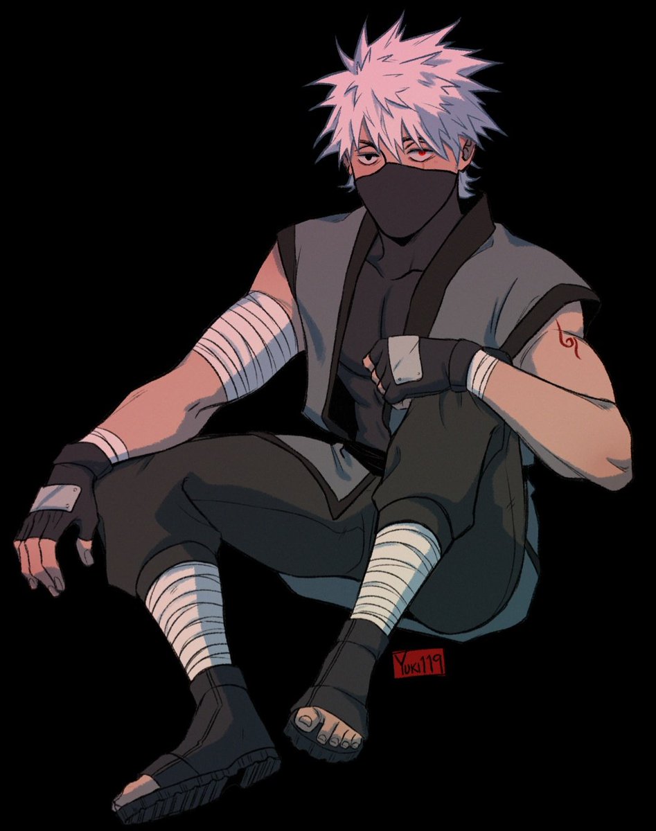 who let him out of the house 🤔 
#naruto #kakashi
