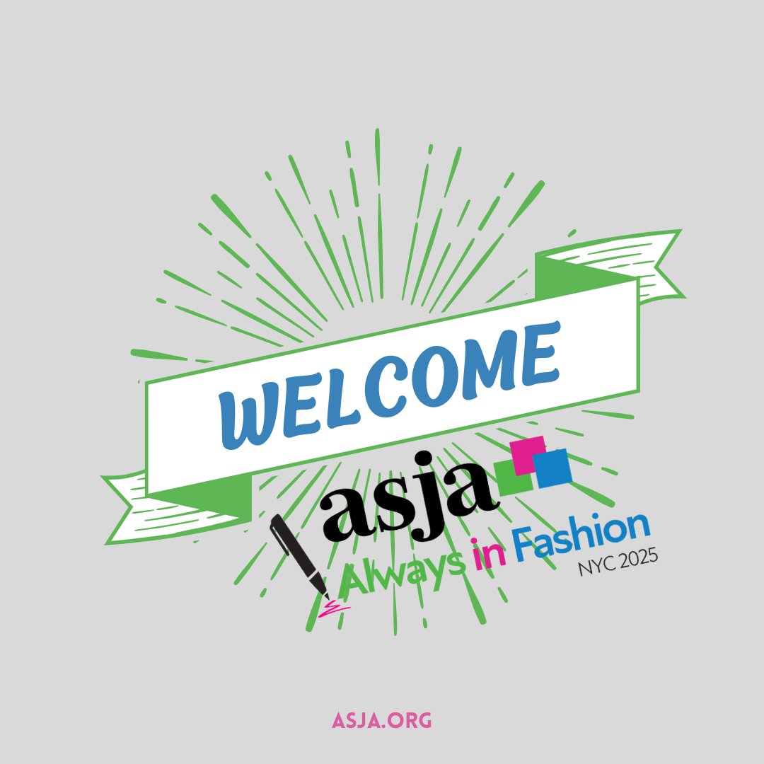 Welcome to #ASJACON25!

If you are attending the conference, enter FIT at West 27th Street (between 7th and 8th Avenues). The entrance will be marked with a sign: ASJA. 

Registration check-in tables open Monday, 11 a.m. and on Tuesday, 7:30 a.m.