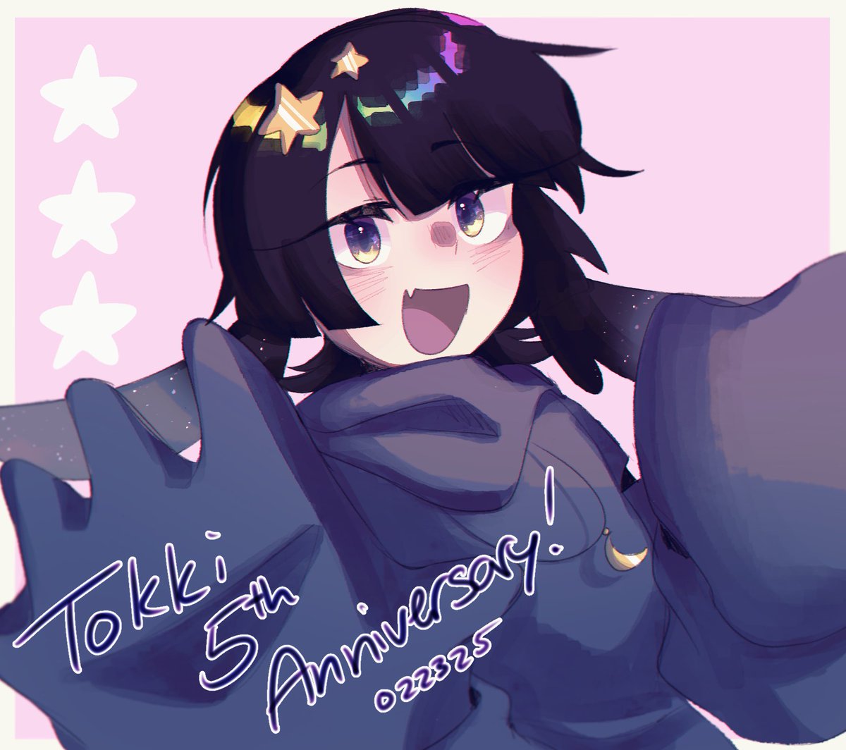 Rylitah's tweet photo. #Tokki_UTAU

Today (2/23) is the 5th anniversary of my UTAU Tokki. Though I don't have anything big prepared, I still wanted to acknowledge it - thank you to everyone who's used Tokki throughout the years!!

I still have future plans for them that I hope to realize someday! https://t.co/BeGz7AsFUL