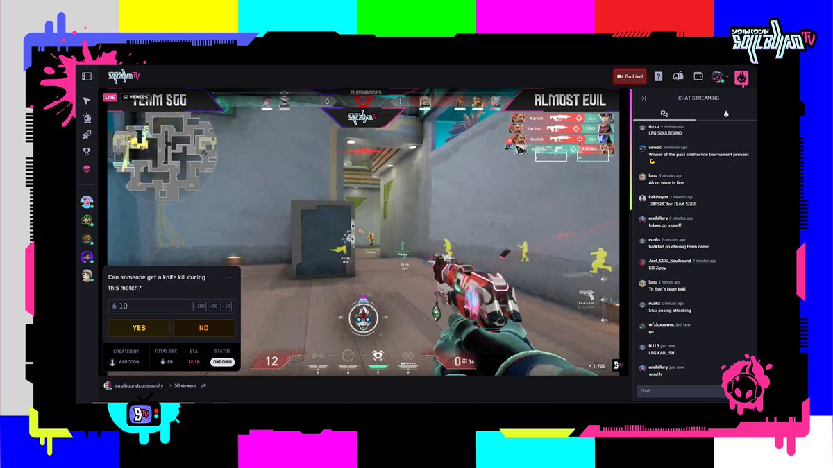 🔴LIVE on Soulbound TV 🔴– $15,000 on the line!

Who will claim their share of the prize pool? 💰

Predictions are live! Bet on the action and engage in real time! 🎯

This is the future of decentralized entertainment! 🔥

Don’t just watch—experience the action live here 👇👇