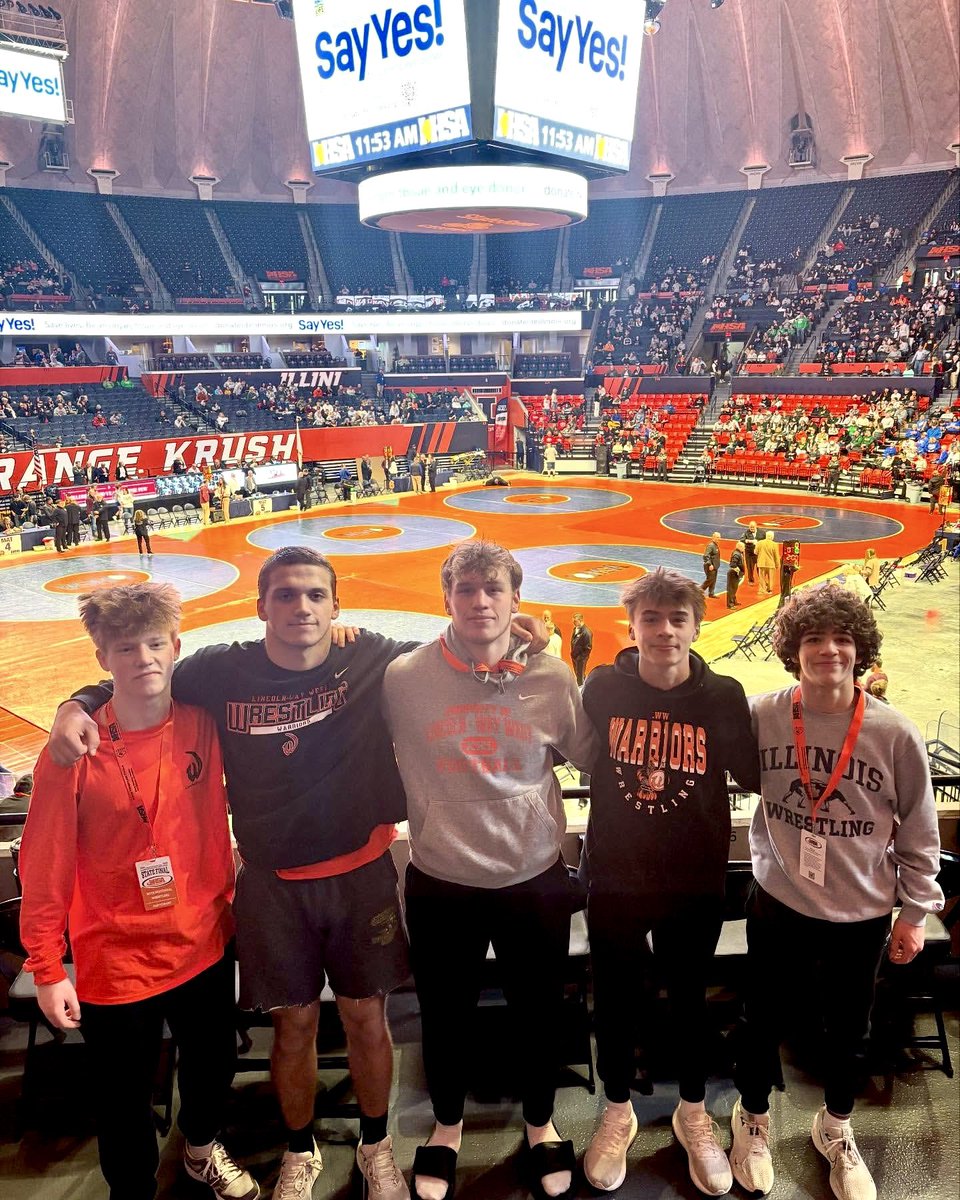 Congratulations to our 5 State qualifiers for wrestling on a great season!

Congratulations to Nate Elstner on his 3rd place finish!

#GoWarriors