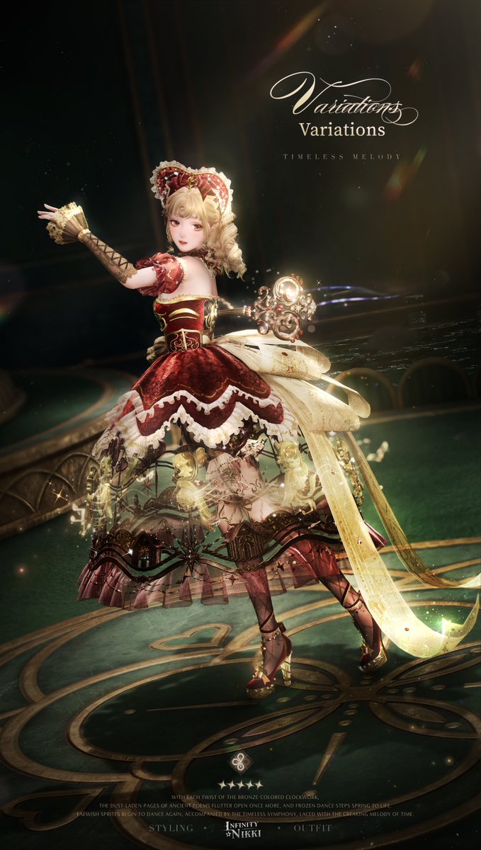 InfinityNikkiEN's tweet image. Whimsical Wardrobe丨Timeless Melody