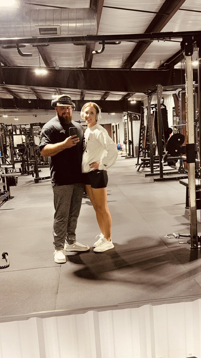 Caught a nice shoulder day while my beautiful wife caught herself a nice full upper body day! Wearing my new <a href="/vital_apparel/">Vital Apparel</a> pump cover, it's extremely comfortable! Use code Cook10 at checkout for 10% off!!