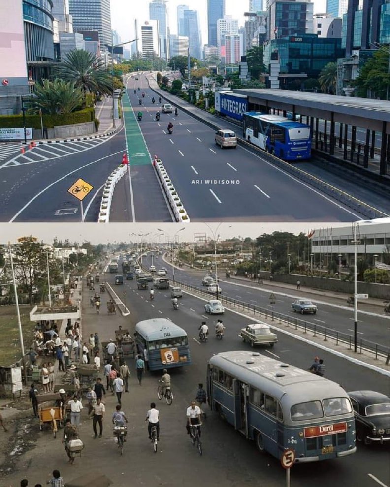 kumarmanish9's tweet image. Jakarta, Indonesia
2021🆚1971

And yes, Jakarta is not in Europe. 🤪

What difference can you see ?