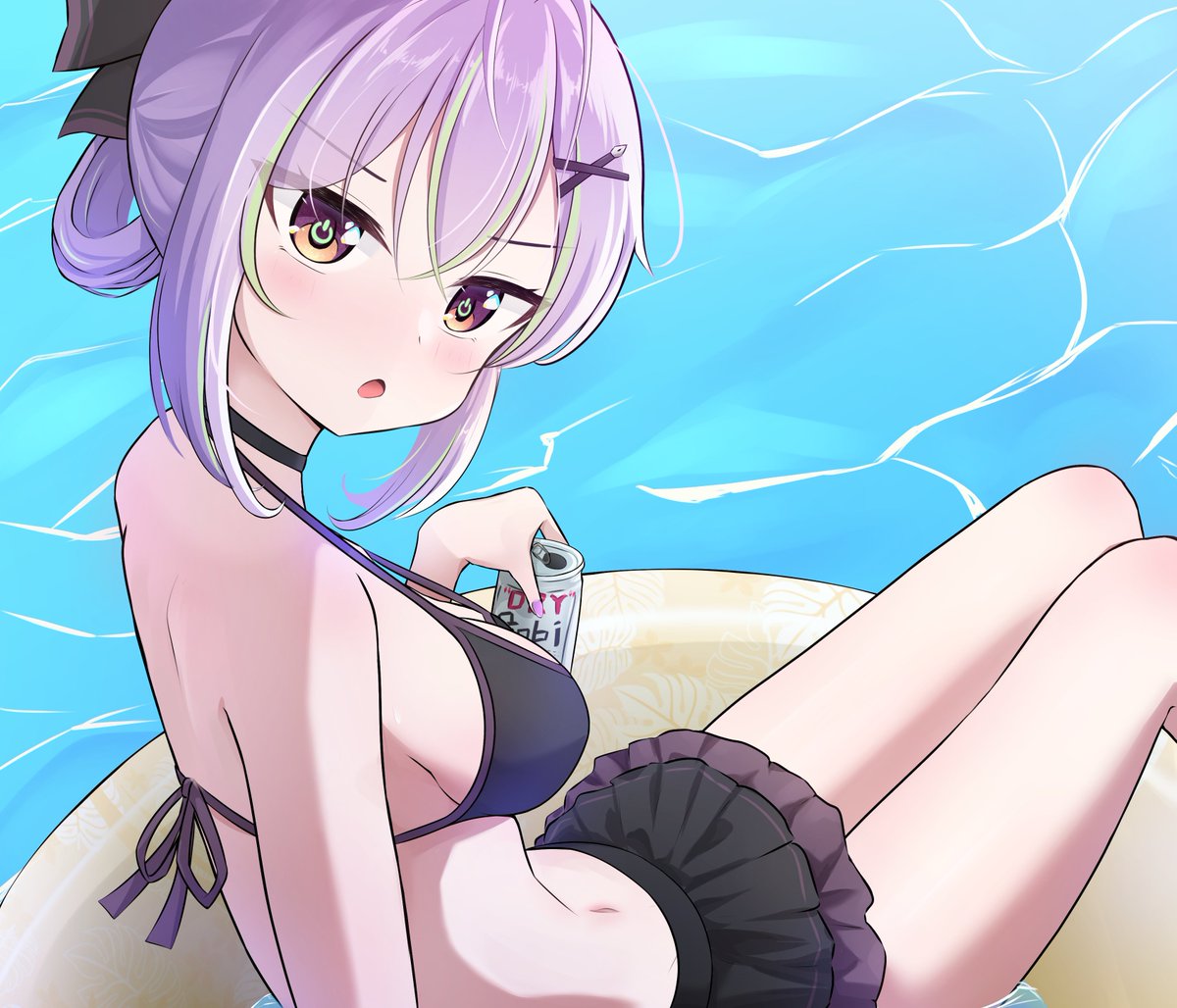 「フォロワー、おるすちゃんでも見ていってくれ 」|おるす🀄のイラスト