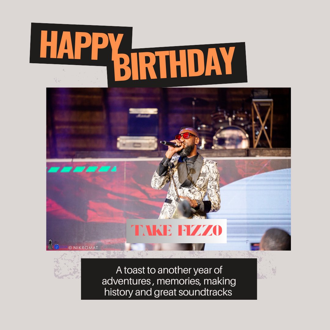 Chamhembe (@chamhembe_) on Twitter photo Happy birthday to the legend, executive producer, maestro. We celebrate you <a href="/takefizzo/">Take Fizzo</a> . Thank you for your efforts to make the industry what it is today. You are a true game changer, history maker, creative genius. May today be a great one ahead and we wish you many more. Happy birthday to the legend, executive producer, maestro. We celebrate you <a href="/takefizzo/">Take Fizzo</a> . Thank you for your efforts to make the industry what it is today. You are a true game changer, history maker, creative genius. May today be a great one ahead and we wish you many more.