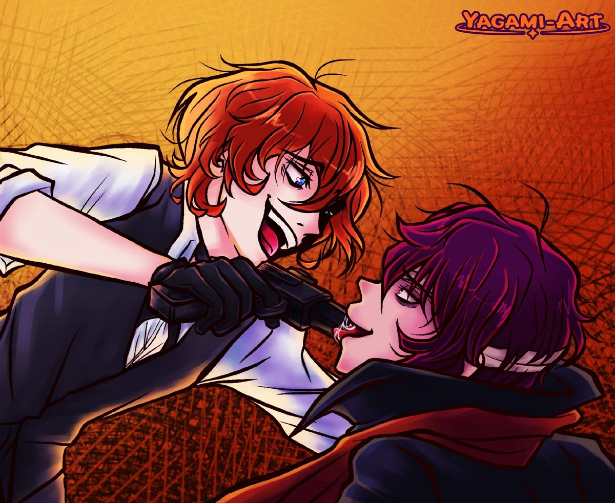 Yagami_A13's tweet photo. ¡¿Esto te gusta jefe?!
🔥¡Tu me perteneces Dazaiii!🔥

#DazaiOsamu #chuuyanakahara #Chuuya #Dazaibsd #bsdnsfw #bsdbeast #soukokunsfw #soukoku #dazaixchuuya #bsdtwt https://t.co/Q8i1yvTWqV