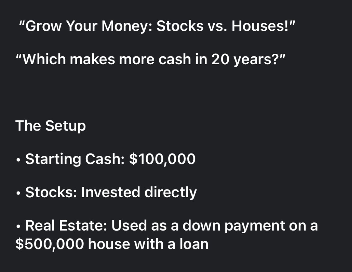 KibbeeJelks's tweet photo. Stocks or Real Estate? https://t.co/bHmUHvz7tE
