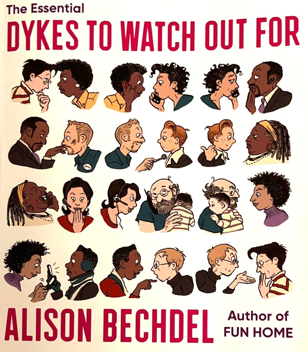 In #LGBTHistoryMonth we’d like to recommend the queerest women we know and their adventures.

“The Essential Dykes To Watch Out For” is a wonderful collection of Alison Bechdel’s cartoons about some of our favourite dykes ever.

Favourite characters? Mo and Lois. Who are yours?