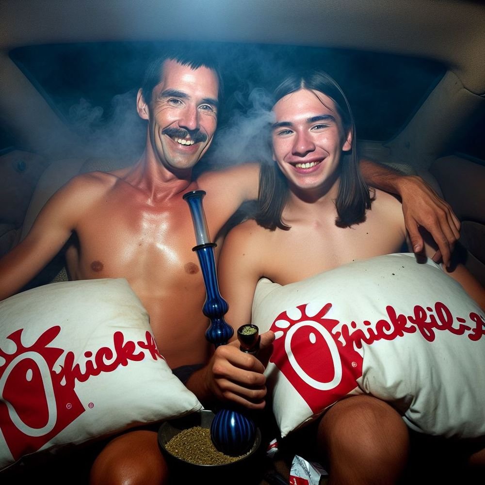 TonyHawkTuah420's tweet image. when u know they aint down with the gays but u fk with their chicken sandwiches and u get free merch with 100 points on the loyalty card 🍗🥪🤤😋🤑🍆💩😎  
#ChickFilA4Life
#CFABling