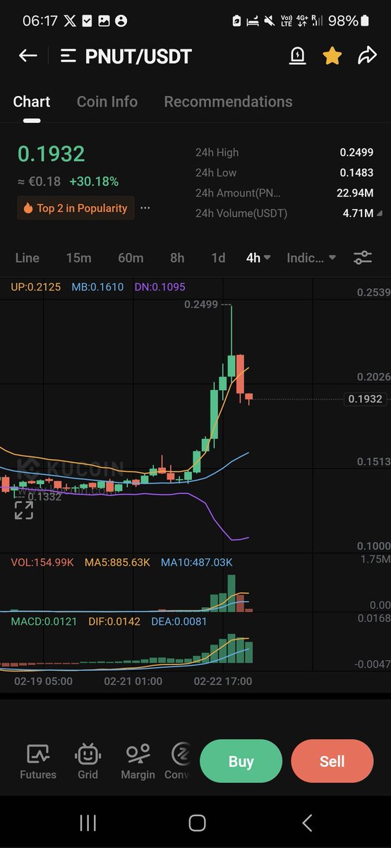 Well well well 2.0

$PNUT