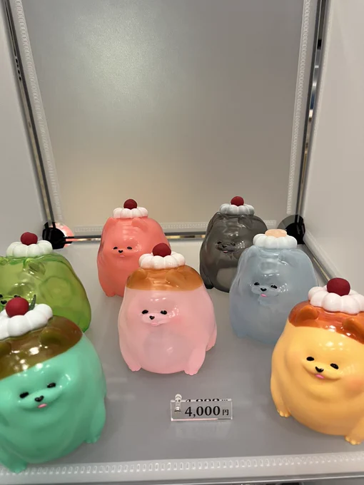 ゼリィヌシリーズはいっぱい飾るとかわいいのだ#ゼリィヌ#喫茶わんだふる 