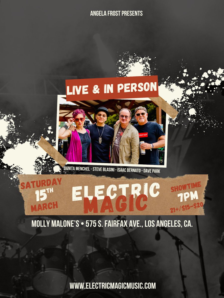 TheElectricMag1's tweet photo. Next show… https://t.co/rvVNaFRDKI