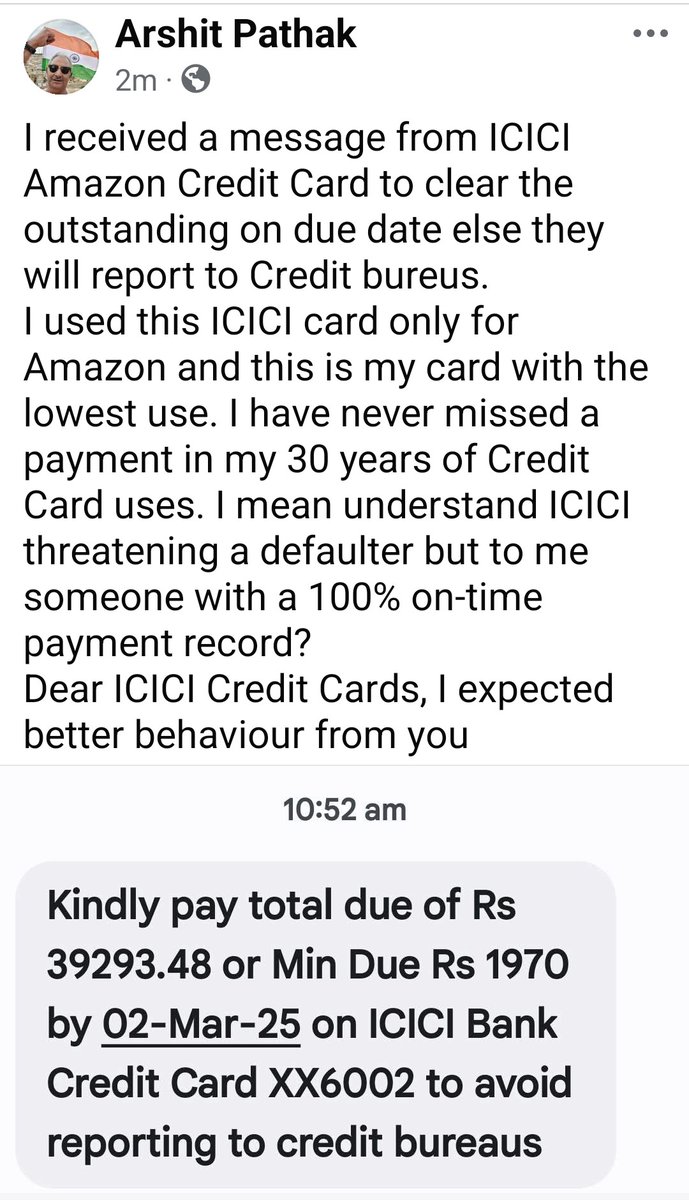 Dear <a href="/ICICIBank/">ICICI Bank</a> We expect a better communication from you atleast.
Dear <a href="/amazonIN/">Amazon India</a>  Please choose your partners wisely.