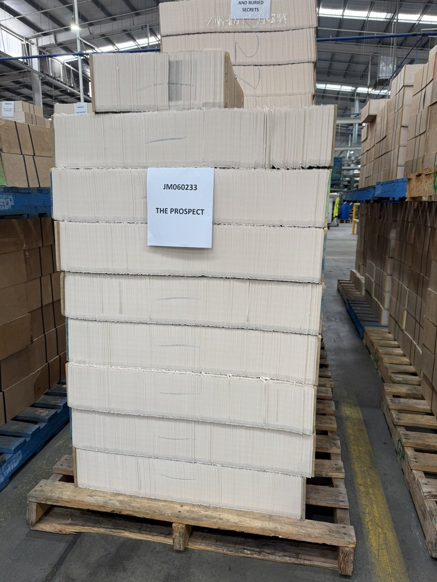 Went to see how books were made… found mine on the production line!