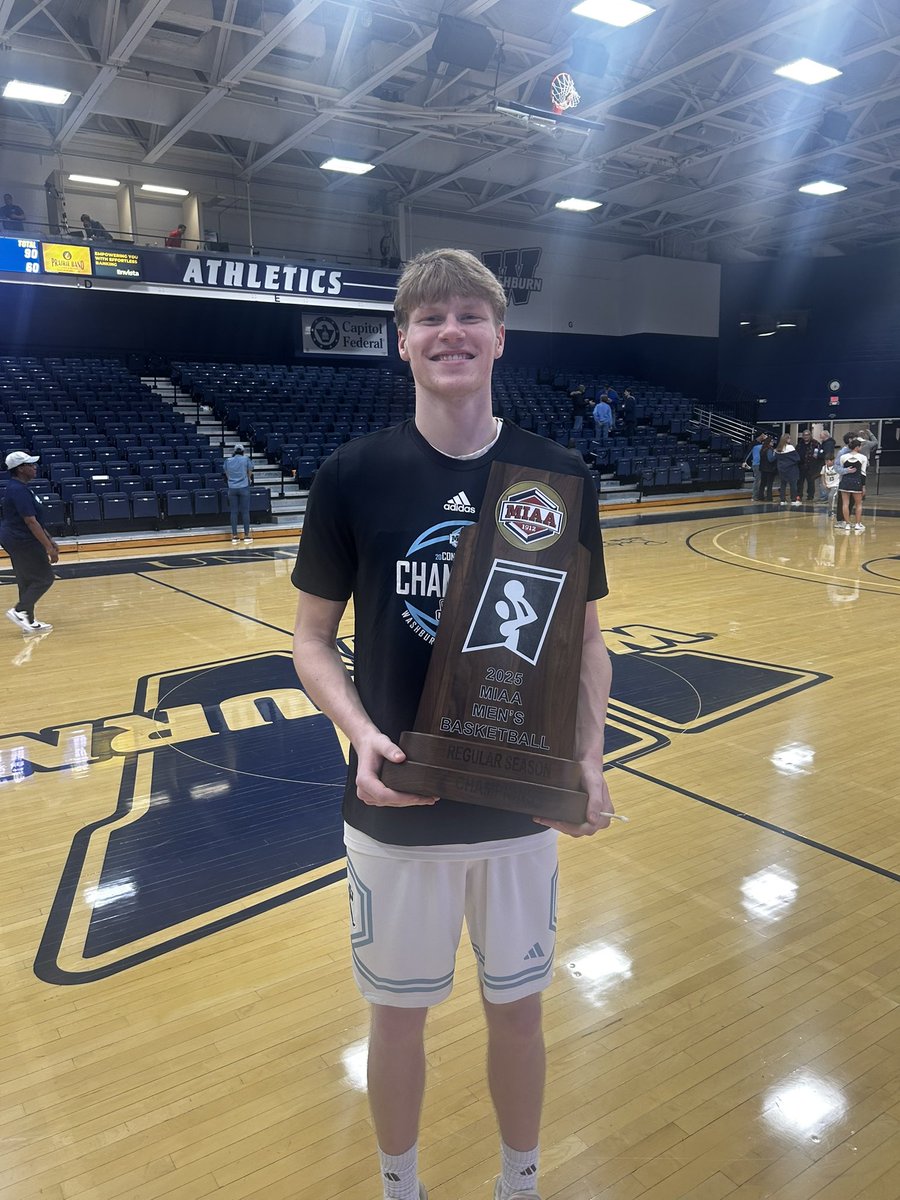 Congratulations <a href="/kcaodoek/">kade ✞</a> and <a href="/IchabodMBB/">Washburn MBB</a> on winning the MIAA Championship!