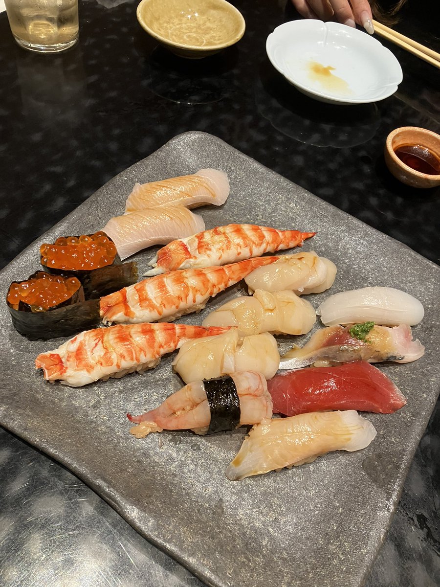 masao38sp's tweet photo. 昨日は久しぶりのお寿司🍣 https://t.co/PgkOdS87Eh