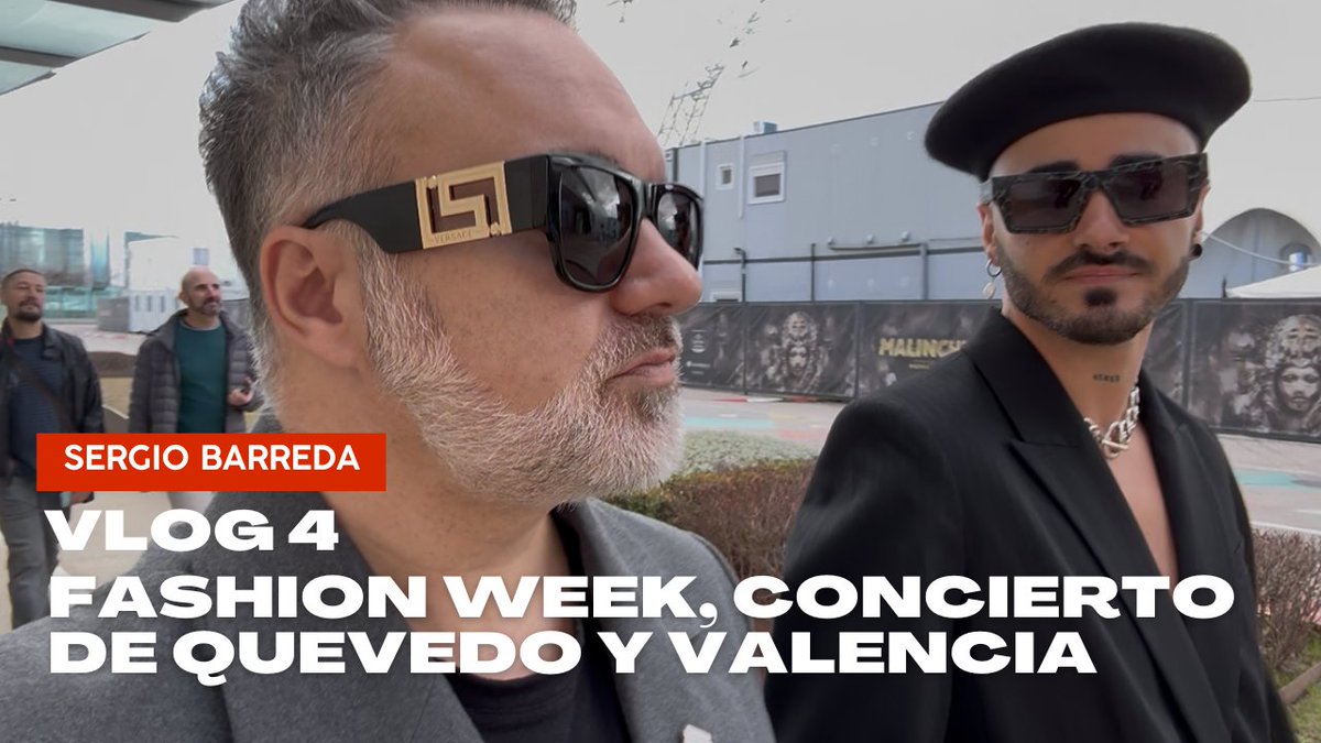 VLOG 4 | Quevedo en concierto 🎤🔥 Madrid Fashion Week 👗 el mejor arroz de Valencia 🍽️ y más pádel 🎾 youtube.com/watch?v=140L2O…