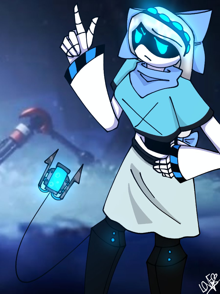 erorrfoxy123's tweet image. Her name is K, or her full name is Serial Designation K Or another name is Kenosha
She is a Disassembly Drone (and at the same time a Dolnbody but no one knows about this.
#muderdrones #MudersDrones #muderdronesoc