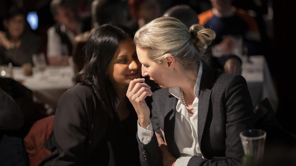 No, Alice Weidel is not a Nazi. She's a lesbian who's in a civil partnership with an immigrant from Sri Lanka. 

Like most reasonable people, she simply doesn't want Germany to become an Islamic state with endless terror attacks.

Vote <a href="/AfD/">AfD</a>! 🇩🇪 <a href="/elonmusk/">Elon Musk</a>