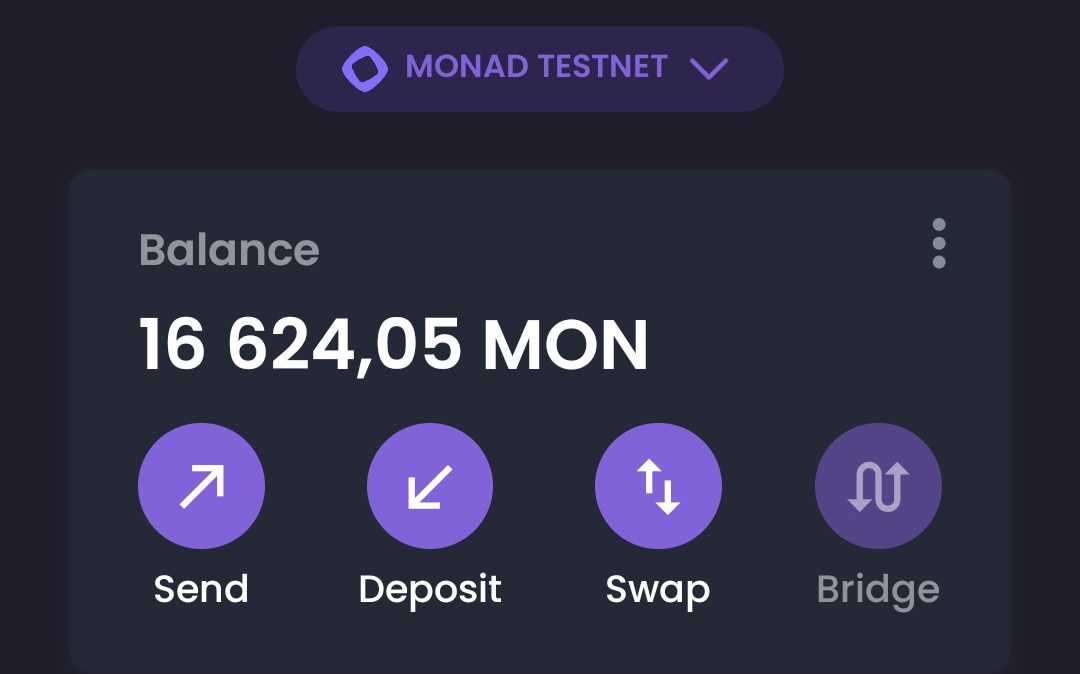 ME Already Give my User 83676 $MON 😊 Today Last Mon Giveaways  10k $MON 500 User <a href="/monad_xyz/">Monad</a>

Giveaway : t.me/NGofficialbdai…