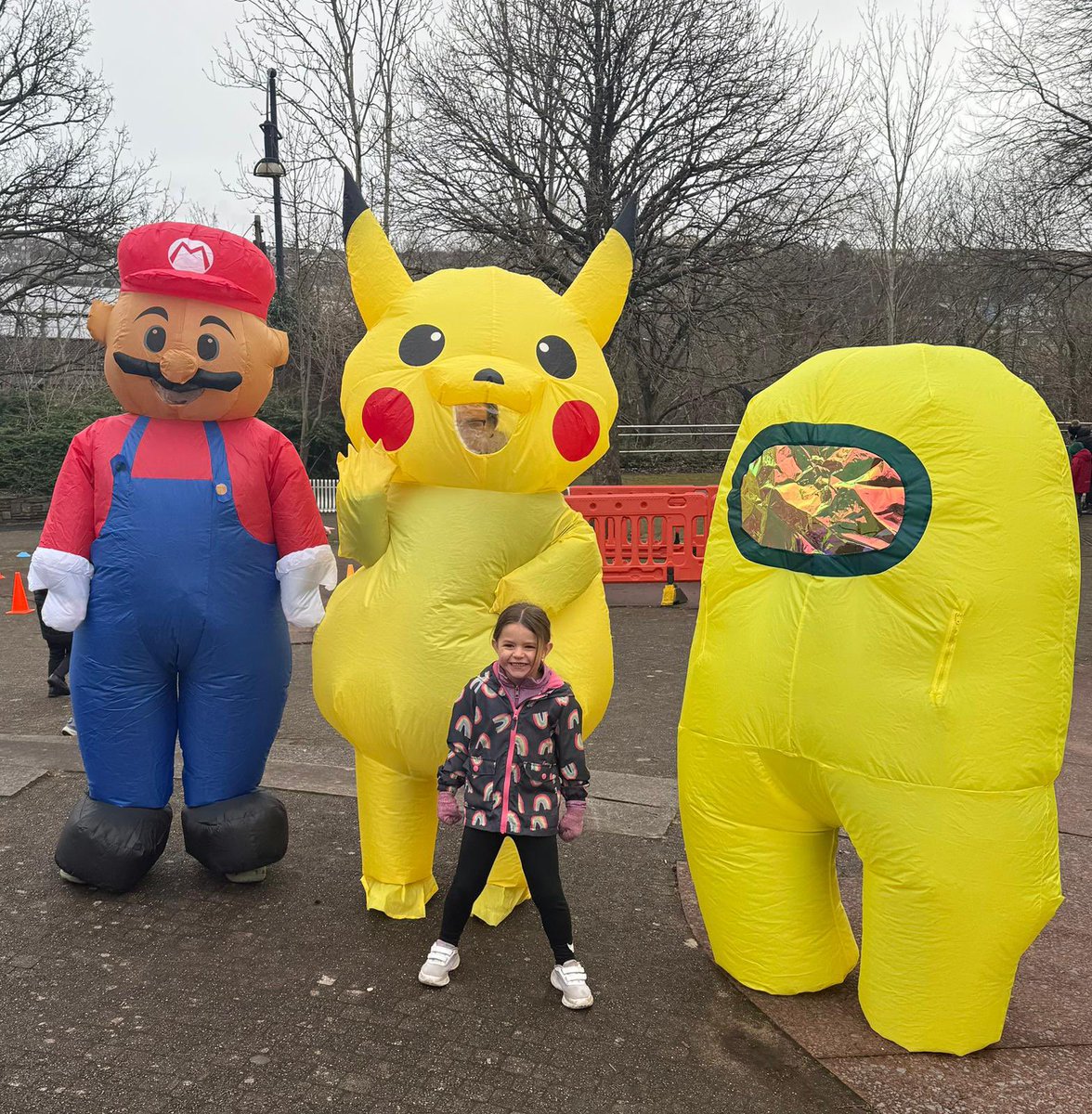 Everyone had so much fun today at our special gaming themed Merthyr Junior Parkrun! Thanks to all our special guests who made our children’s day! 💚<a href="/parkrunUK/">parkrun UK</a> <a href="/juniorparkrunUK/">junior parkrun UK</a> <a href="/parkrun/">parkrun 🌳</a> <a href="/AmongUsGame/">Among Us</a> <a href="/NintendoUK/">Nintendo UK</a> <a href="/Pokemon/">Pokémon</a>