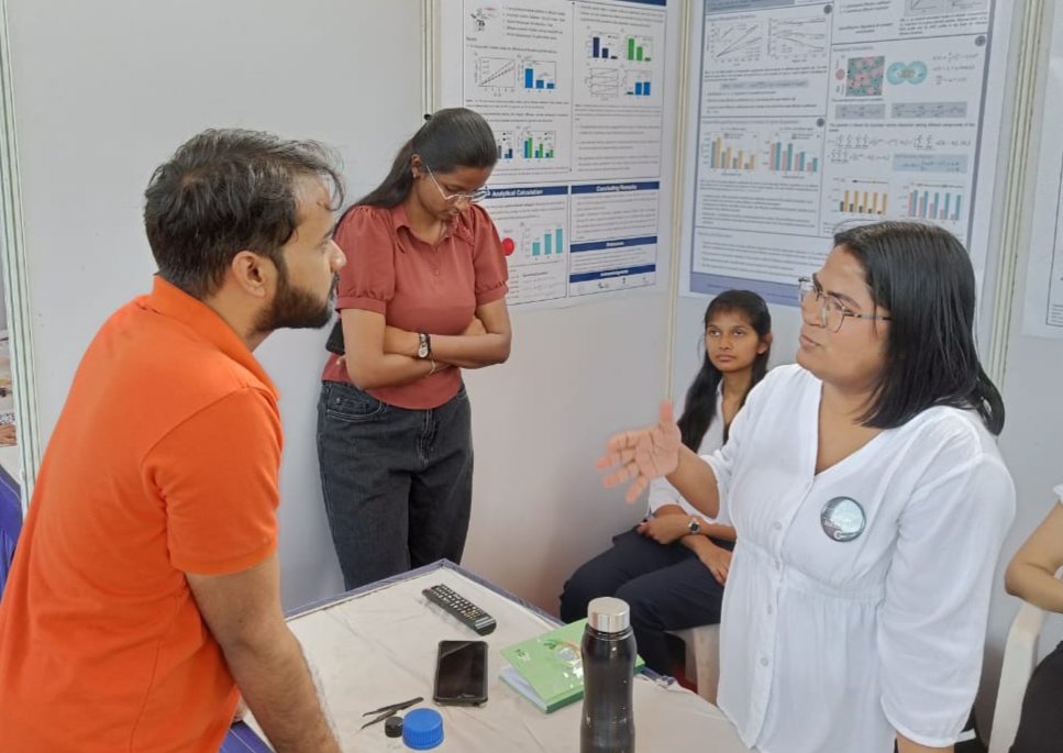LSLM_IITGn's tweet image. LSLM members participated yesterday in CoLab 2025, IIT Gandhinagar’s Industry Open House!