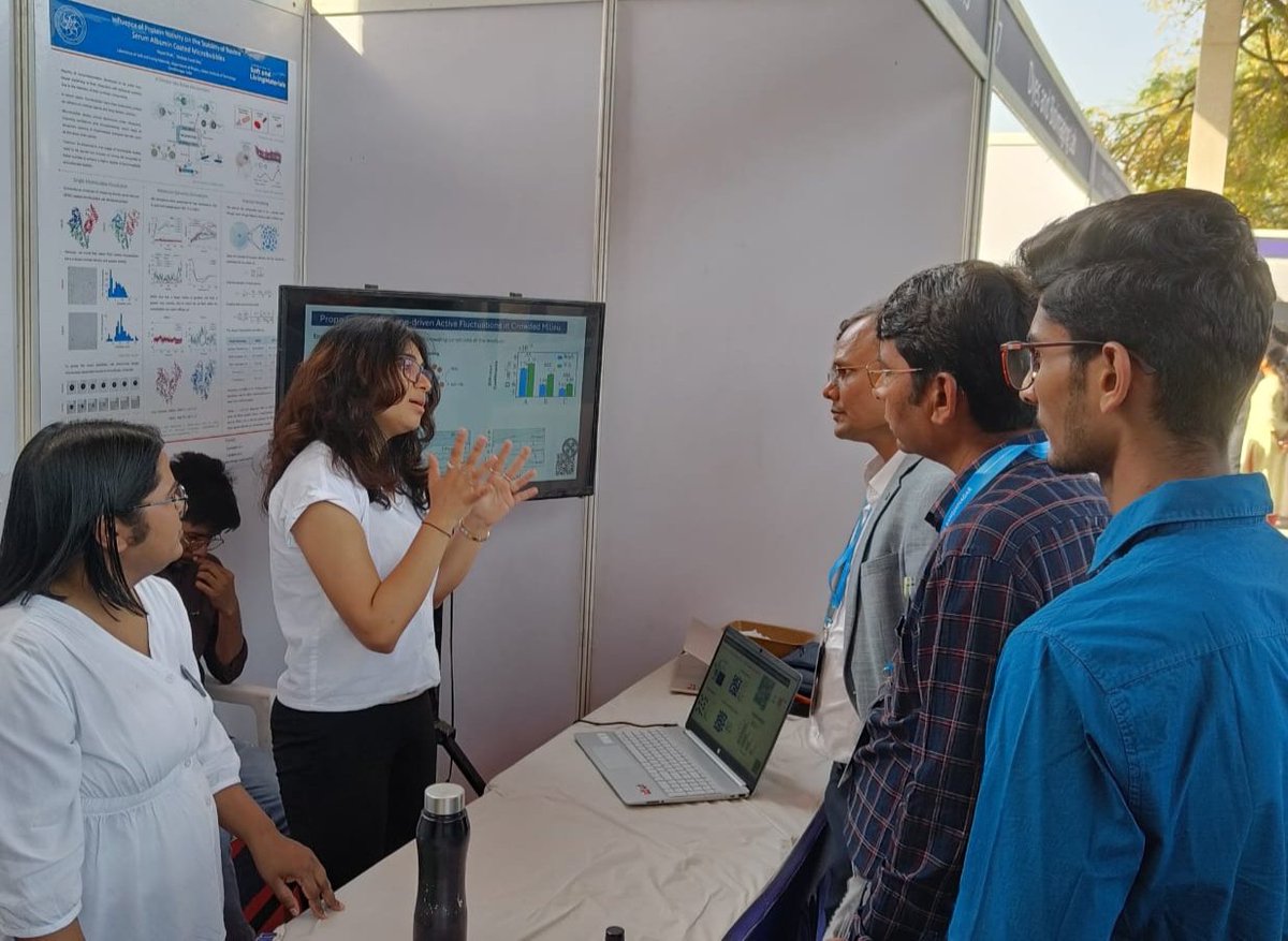 LSLM_IITGn's tweet image. LSLM members participated yesterday in CoLab 2025, IIT Gandhinagar’s Industry Open House!
