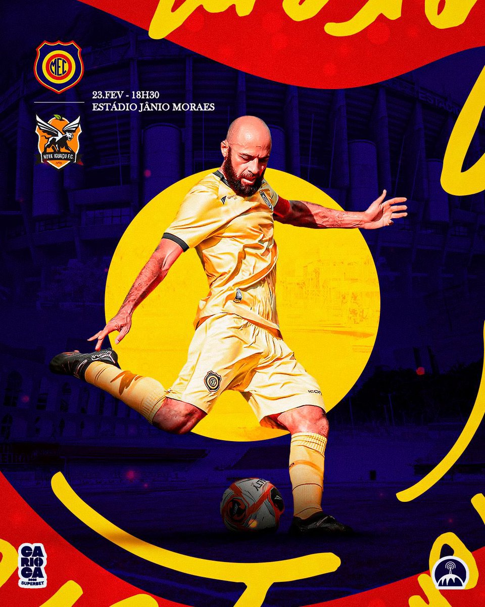 ⚽ | DIA DE JOGO 

Madureira entre em campo contra o Nova Iguaçu valendo vaga na próxima fase do Campeonato Carioca.

🎨 | @MarcosGDesigner