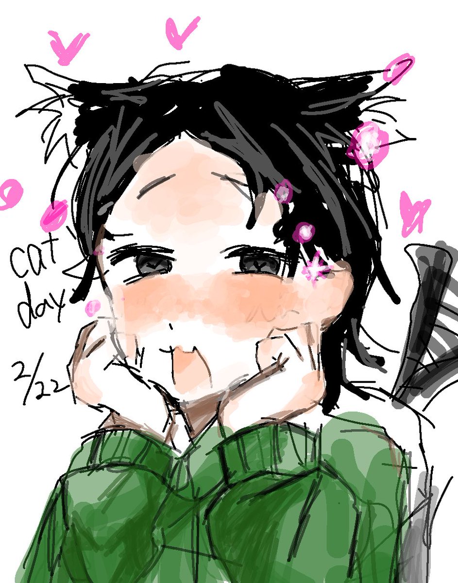 ionn_ika's tweet photo. CAT  DAY!!!!
 #player124  #CatDay https://t.co/JYBaldbjmw