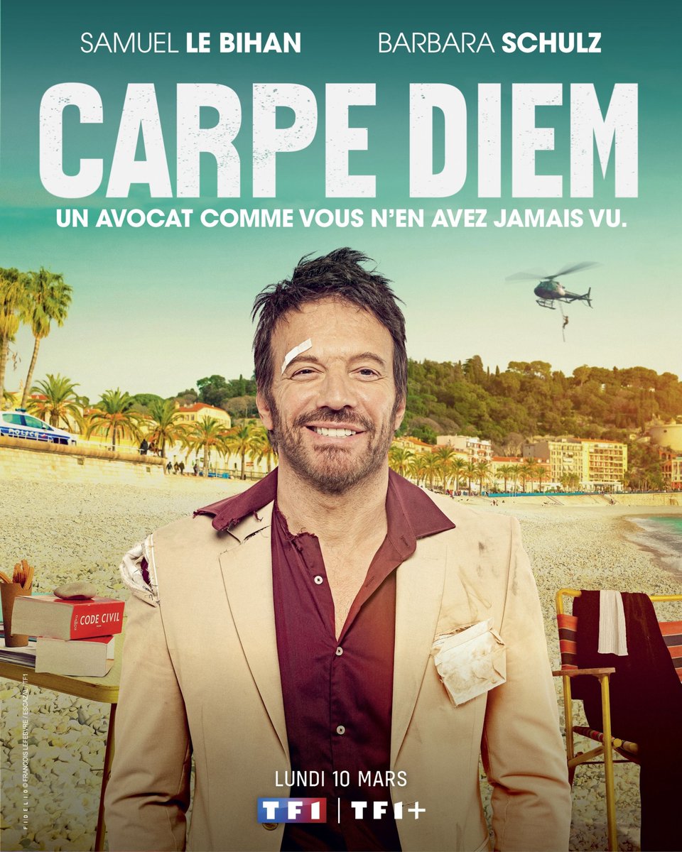 Accusé d'un crime qu'il n'a pas commis, Tom sort de 17 ans de prison et décide de devenir avocat...👀

𝘾𝙖𝙧𝙥𝙚 𝘿𝙞𝙚𝙢, lundi 10 mars à 21h10 sur TF1 et TF1+ 🎬