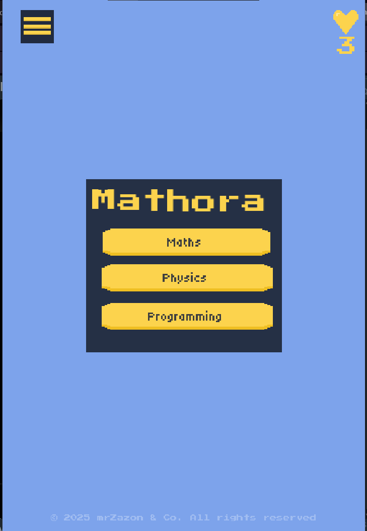 MathoraApp's tweet photo. Want to check out the latest advances in Mathhora? 👀 Oh, you haven't heard of Mathora yet? It's an app in development that gamifies STEM topics to make learning even more fun! 🚀
#Learning #STEM #AppDevelopment #Gamification #Math #Duolingo #student #Mathora

*Example Content https://t.co/curKdBGgAN