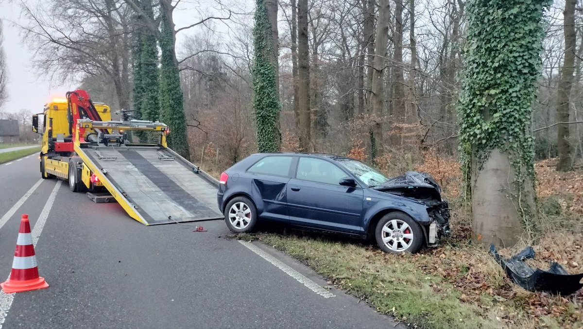 Automobilist gewond bij ongeval Terborg