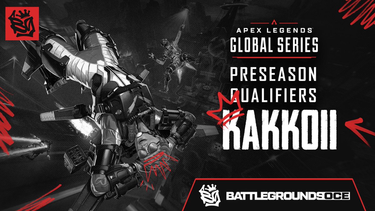 BattlegroundOCE's tweet image. WEEEEK 1 DONE!!

GGs to #Kakkoii they move into PL after taking week one of PSQ!
@veeycy @rizkyngrhh @GodlyEnough_ 

See you all next week for week 2!!