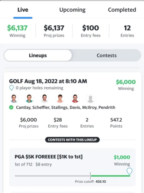 Furnacepicks's tweet photo. 🏌️‍♂️ I have 8 PGA PrizePicks Props that have all hit 100% of the time at least this tournament OMG 😱

Like / RT / Comment and I will send you the full Model and a PrizePicks Slip ☘️

3 out of the last 4 slips have cashed, been known to hit a PGA lick or two 👍 https://t.co/bY9w6IQOuo