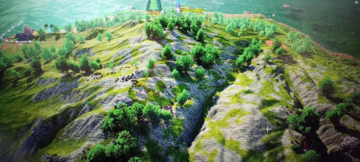 conspirateagame's tweet photo. Trying to learn PCG with #massiveworld on #unrealengine5 #gamedevelopment https://t.co/I5QYxP9IHp