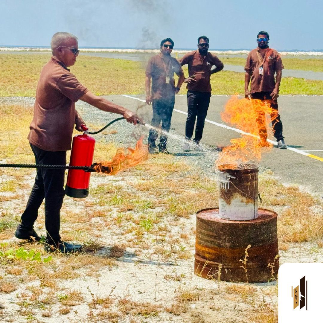 Basic Fire Awareness Training held for all staff at Hoarafushi Airport HRF

#racl #airportsmv #hoarafushi #hrf #firetraining #fyp #foryourpage