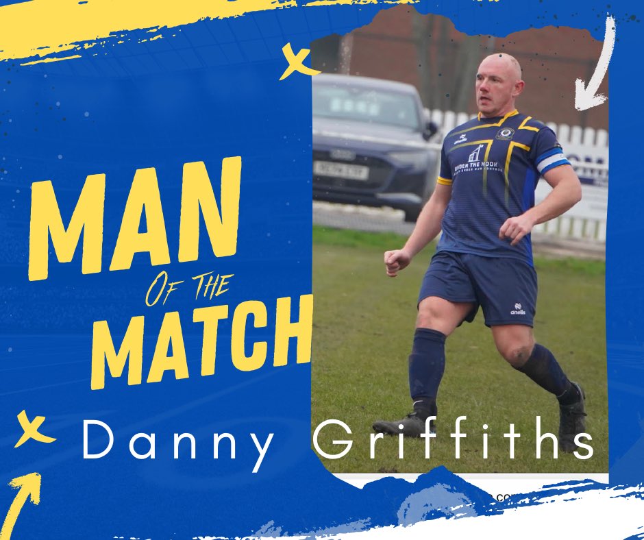 Golborne Sports FC (@golborne_fc) on Twitter photo Yesterdays MOM with an outstanding defensive performance was club captain <a href="/Dannyy10/">Danny Griffiths</a>
Well done Griff 👏👏👏 Yesterdays MOM with an outstanding defensive performance was club captain <a href="/Dannyy10/">Danny Griffiths</a>
Well done Griff 👏👏👏
