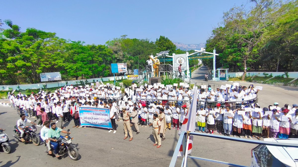 Andhra Pradesh Veterinary Students tweet media