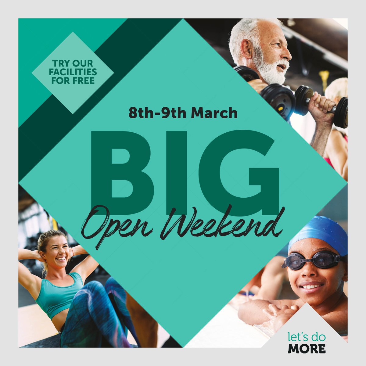 Just 2 Weeks to go until our BIG Open Weekend on 8th &amp; 9th March! 

👉 Free taster sessions 👉 Special offers 👉 Fun for all ages

See what's on:  stokemandevillestadium.co.uk/open-weekend