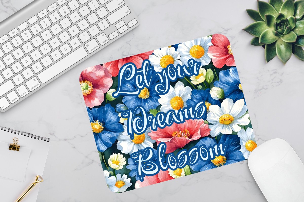 CraftsEtcOnline's tweet image. Let your dreams blossom! Add a burst of floral beauty to your workspace with this stunning watercolour mouse pad sublimation design! #SublimationDesign #FloralVibes #DreamBig Available on Creative Fabrica creativefabrica.com/product/let-yo…