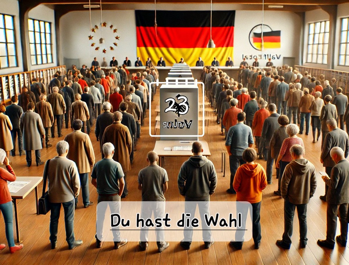 SchrauberReule's tweet photo. #DuhastdieWahl Geh dein Kreuz machen #Bundestagswahl2025 https://t.co/Kln9cOKT7s