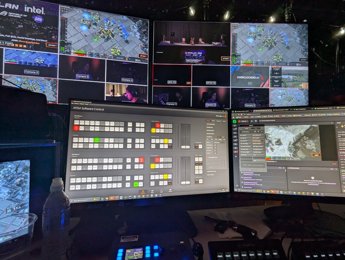 Miki (@miki_prod) on Twitter photo Just wrapped up a weekend of producing SC2 at <a href="/EPICLAN/">EPIC.LAN UK Gaming & Esports Events</a> 44🎉
Thank you <a href="/BenitoMarlay/">Benito Marlay</a> for the opportunity and <a href="/TheTex141/">Alex "Tex" Bloch</a> for showing me the backstage setup 💙
Saw some lovely people includin <a href="/Quyxx_/">Tyler “Quyxx” Quelch</a> <a href="/Maddsbear/">Maddsbear</a> <a href="/sephnix/">sephnix</a>. See ya at 45 :) Just wrapped up a weekend of producing SC2 at <a href="/EPICLAN/">EPIC.LAN UK Gaming & Esports Events</a> 44🎉
Thank you <a href="/BenitoMarlay/">Benito Marlay</a> for the opportunity and <a href="/TheTex141/">Alex "Tex" Bloch</a> for showing me the backstage setup 💙
Saw some lovely people includin <a href="/Quyxx_/">Tyler “Quyxx” Quelch</a> <a href="/Maddsbear/">Maddsbear</a> <a href="/sephnix/">sephnix</a>. See ya at 45 :)