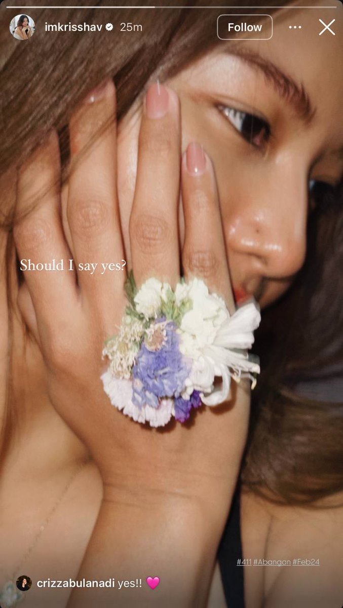 TV5manila's tweet image. Krissha and Jerome, official na nga ba? 👀💍 

Sila na ba talaga ang para sa isa’t isa? Ano’ng ibig sabihin nito, Krissha Viaje at Jerome Ponce? 😍

#411 #Abangan #Feb24