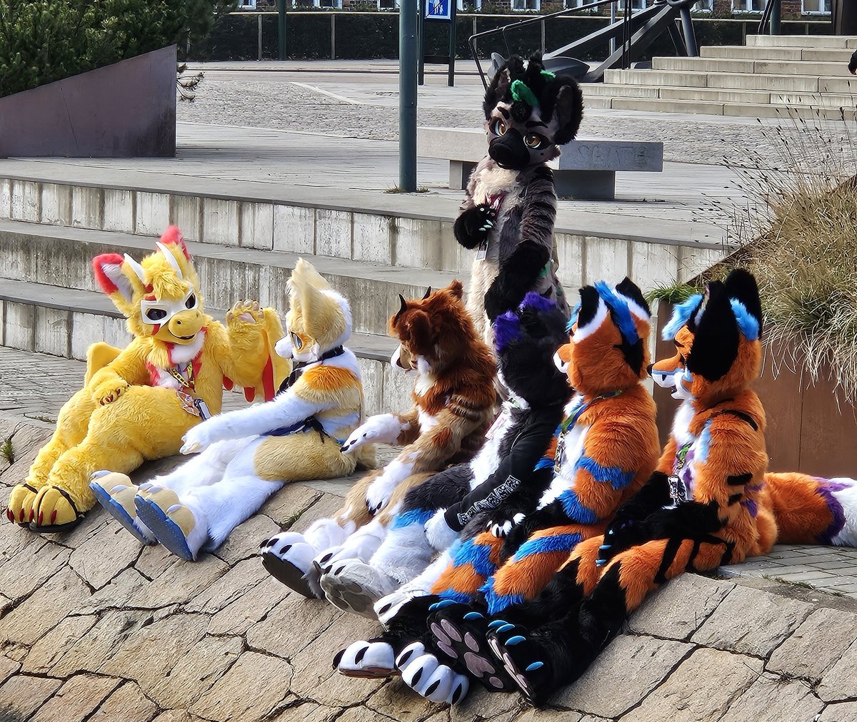 Gulby ๐ (@gulbythedragon) on Twitter photo Saying hello to the family <a href="/GentleFurStudio/">GentleFurStudio</a> ๐ such wonderful creatures and I love you all!! Saying hello to the family <a href="/GentleFurStudio/">GentleFurStudio</a> ๐ such wonderful creatures and I love you all!!